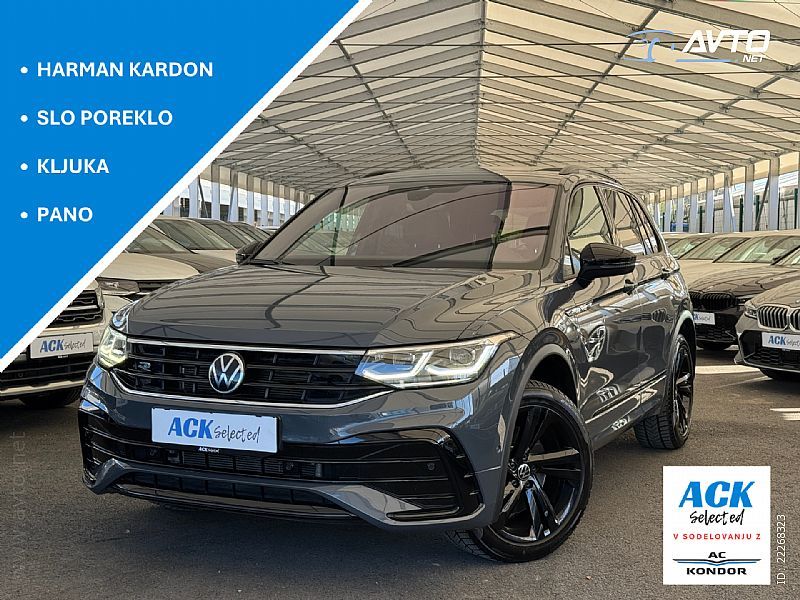 Volkswagen Tiguan R-Line BLACK STYLE 2.0 TDI 4M DSG - USNJE - PANO